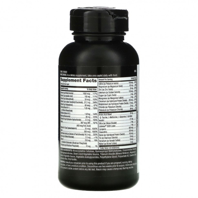 GNC Mega Men, One Daily Multivitamin, 60 Caplets