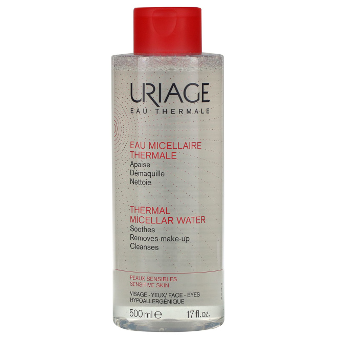 Uriage, Thermal Micellar Water, 17 fl oz (500 ml)