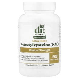 Dr. Murray's, NAC, 600 мг, 120 веганских капсул