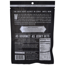 Country Archer Jerky, Натуральная вяленая говядина, Оригинальный вкус, 3 унции (85 г)