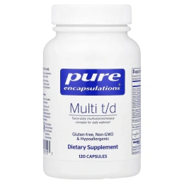 Pure Encapsulations, Multi T/D, 120 капсул