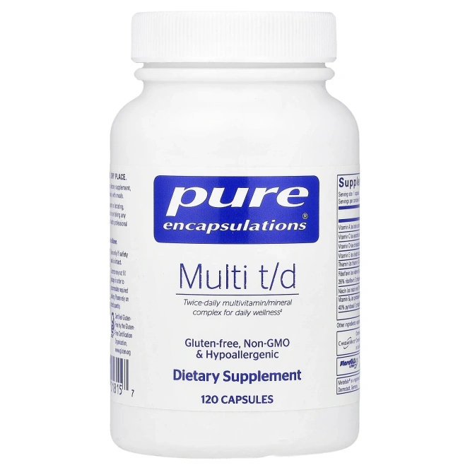 Pure Encapsulations, Multi T/D, 120 капсул