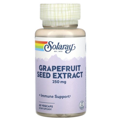 Solaray, Экстракт семян грейпфрута 60 вег капсул