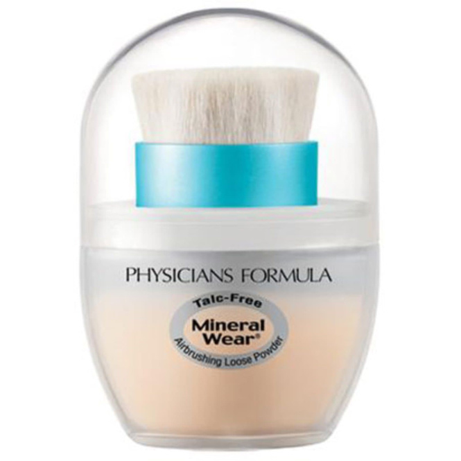 Physicians Formula, Mineral Wear, Mineral Airbrushing Loose Powder, Creamy Natural, SPF 30, 0.35 oz (10 g)