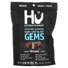 Hu, Gems, Снеки и выпечка, Темный шоколад, 255 г (9 унций)