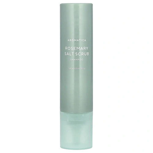Aromatica, Шампунь-скраб с солью розмарина, 300 г (10,5 унции)
