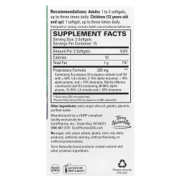 Terry Naturally, SinuCare ™ с эвкалиптом, 30 мягких таблеток