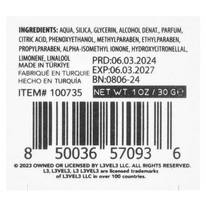 Level 3, Пудра для укладки, легкая пудра, 30 г (1 унция)