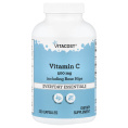 Vitacost, витамин C, с шиповником, 250 капсул