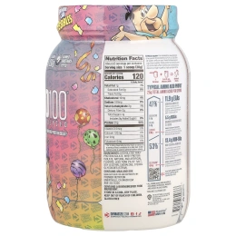 Dymatize, ISO100® Hydrolyzed, 100% изолят сывороточного протеина, праздничный торт Pebbles ™, 610 г (1,34 фунта)