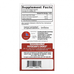 Physician's Choice, Apple Cider Vinegar Capsules, 60 Vegetarian Capsules