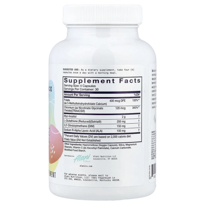 Alani Nu, Черноголовка, Balance, 120 растительных капсул