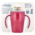 Dr. Brown's, Milestones™, Cheers360™, кружка без носика, для детей от 6 месяцев, розовый, 200 мл (7 унций)