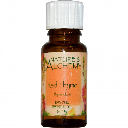 Nature's Alchemy, Красный тимьян, эфирное масло, 0,5 унции (15 мл)