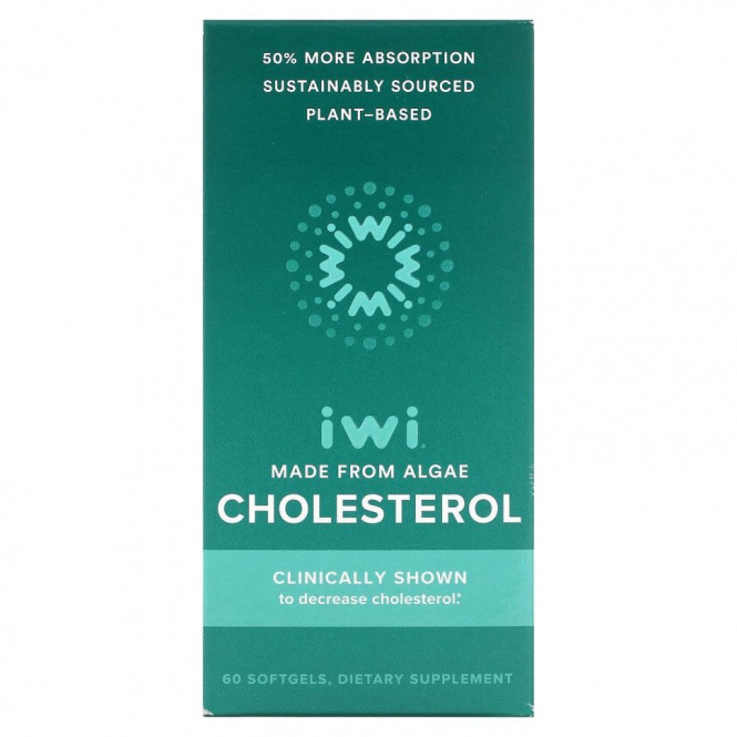 iWi, Холестерин, 60 мягких таблеток