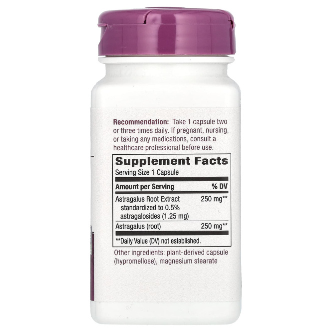 Nature's Way, Астрагал, 60 веганских капсул