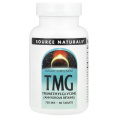 Source Naturals, TMG, 750 мг, 60 таблеток