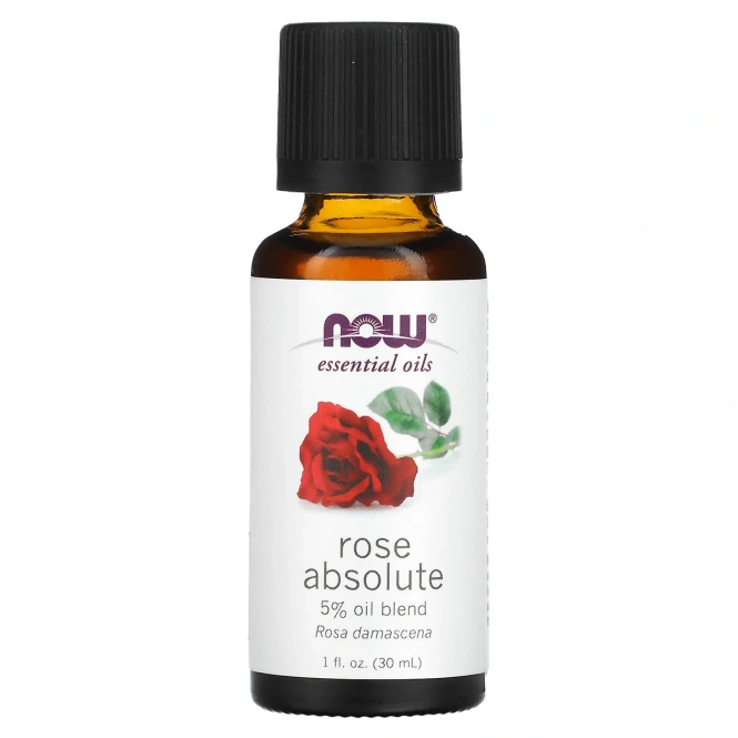 Now Foods, Базовые масла, Rose Absolute, 1 жидкая унция (30 мл)