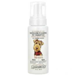 Giovanni, Professional Pet Care, безводный пенящийся шампунь для собак, с овсянкой и кокосом, 236 мл (8 жидк. унц.)