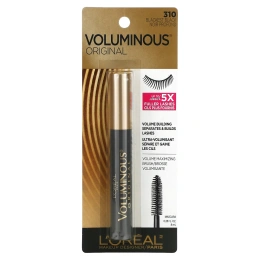 L'Oreal, Тушь для ресниц Voluminous Original, угольно-черная 310, 8 мл