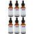 Now Foods, Empty 1 fl oz Amber Glass Bottles + Dropper, 6 Packs