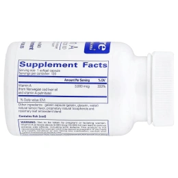 Pure Encapsulations, Vitamin A, 3,000 mcg (10,000 IU), 120 Softgel Capsules