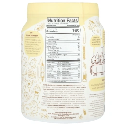 KOS, органический суперфуд в порошке, растительный протеин, ваниль, 555 г (1,2 фунта)