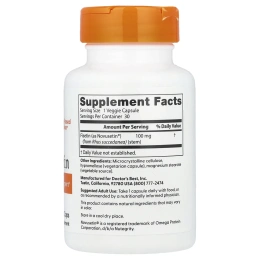 Doctor's Best, физетин с Novusetin, 100 мг, 30 вегетарианских капсул