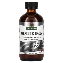 Nature's Answer, Gentle Iron, натуральное ягодное ассорти, 240 мл (8 жидк. унц.)
