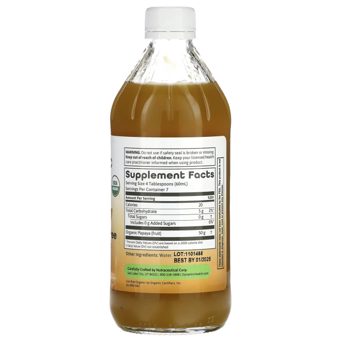 Dynamic Health, пюре из папайи, 473 мл (16 жидк. унций)