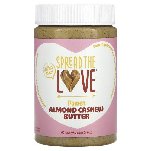 Spread The Love, Power Butter, Almond Cashew, 16 oz ( 454 g)