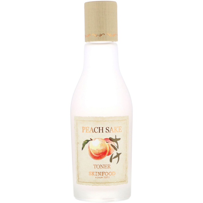 Skinfood, Peach Sake Toner, 4.56 oz (135 ml)