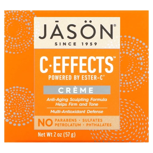 Jason Natural, C Effects, крем, 2 унц. (57 г)