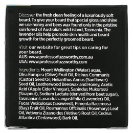 Professor Fuzzworthy's, Шампунь для бороды Gentlemans с яблочным уксусом, 120 г (4,2 унции)