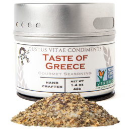 Gustus Vitae, Gourmet Seasoning, Taste of Greece,  1.4 oz (42 g)