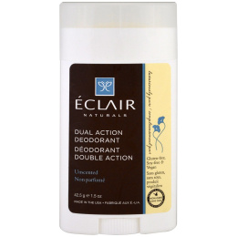 Eclair Naturals, Дезодорант двойного действия, без запаха, 1,5 унц. (42,5 г)