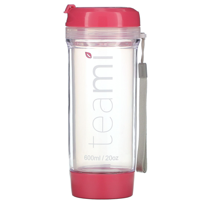 Teami, Tumbler On-the-Go, Pink, 20 oz (600 ml)