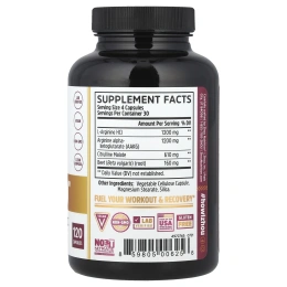 Zhou Nutrition, Повышение производства Pro ™, добавка оксида азота премиального качества, 120 капсул