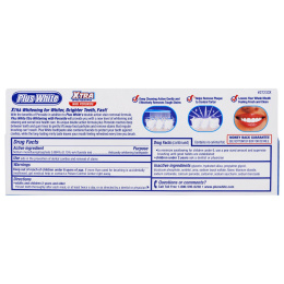 Plus White, Экстра отбеливание с пероксидом, мятная зубная паста, 2,0 унции (60 г)