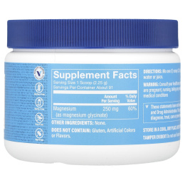 The Vitamin Shoppe, Порошок глицината магния, без добавок, 205 г (7,23 унции)