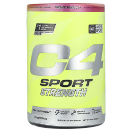 Cellucor, C4, Sport Strength, перед тренировкой, фруктовый пунш, 410 г (14,5 унции)