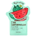 TonyMoly, I'm Watermelon, увлажняющая тканевая маска, 1 шт., 21 г (0,74 унции)