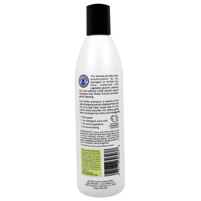 Shikai, Натуральный увлажняющий шампунь, 355 г