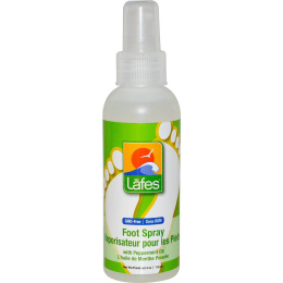 Lafe's Natural Bodycare, Спрей для ног с маслом мяты перечной, 118 мл