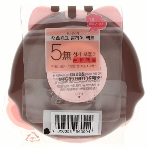 TonyMoly, Cat's Wink Clear Pact, 01, 11 г (0,38 унции)