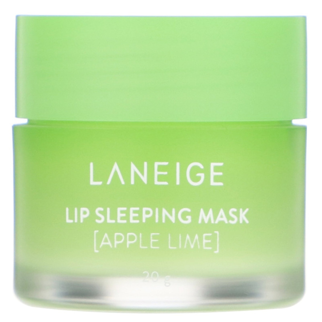 Laneige, ночная маска для губ, яблочно-лаймовый аромат, 20 г