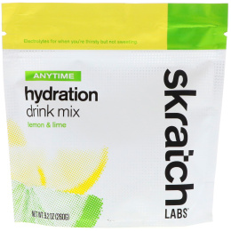 SKRATCH LABS, Anytime Hydration Drink Mix, Lemon & Lime, 9.2 oz (260 g)