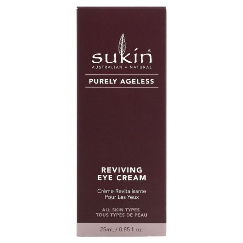 Sukin, Purely Ageless, восстанавливающий крем для кожи вокруг глаз, 25 мл (0,85 жидк. Унции)