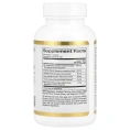 Силимарин для печени California Gold Nutrition с экстрактом куркумы и расторопши, артишоком, одуванчиком и биоперином, 300 мг, 120 вегакапсул