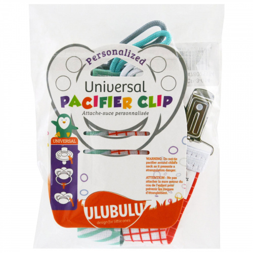 Ulubulu, Универсальный держатель соски-пустышки, 3 шт. в упаковке